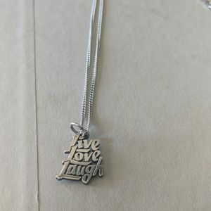 James Avery necklace and charm
